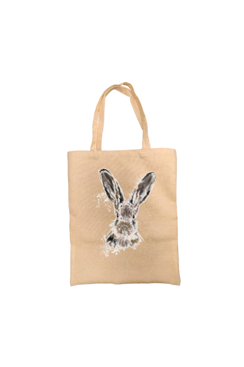 Hare Tote Bag, Hare Bag, Personalised Tote Bag